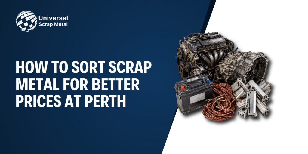 the blog titled How to Sort Scrap Metal for Better Prices in Perth