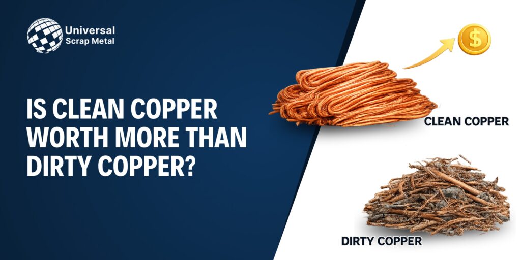 The blog post titled Is Clean Copper Worth More Than Dirty Copper?